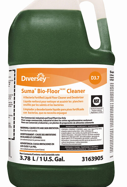 Diversey Suma Bio-Floor 3.78L - Bacteria Fortified Floor Cleaner
