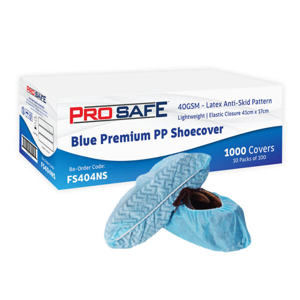 Pro-Safe Premium Non-Slip PP Shoe Cover - 17cm x 41cm
